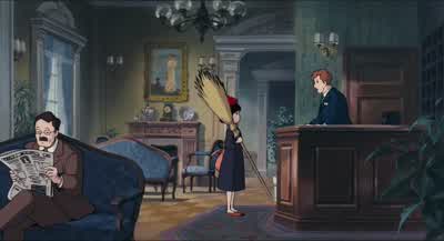 Stay here alone? - Kiki's Delivery Service