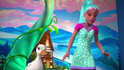 Stay here and don't
let them out - Barbie: A Touch of Magic