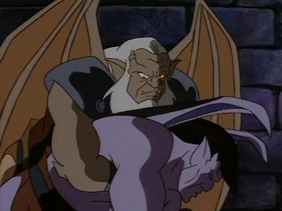 Stay here, lad.
I'll be back for you. - Gargoyles