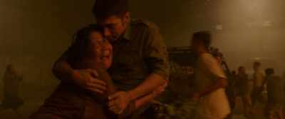 Stay here with me. Calm down. - Gundala