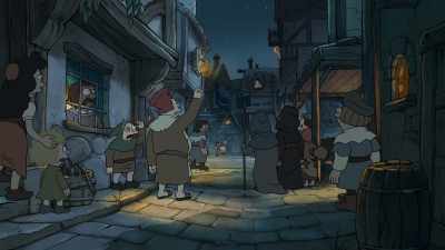 Stay inside! Unless
you want to see something really cool! - Disenchantment