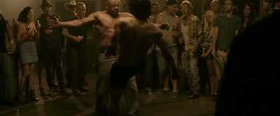 Stay still and fight like a man,
monkey boy! - American Fighter