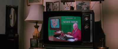 Stay tuned now for Walter Cronkite. - Dolores Claiborne
