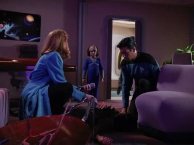 Stay with the Doctor. - Star Trek: The Next Generation