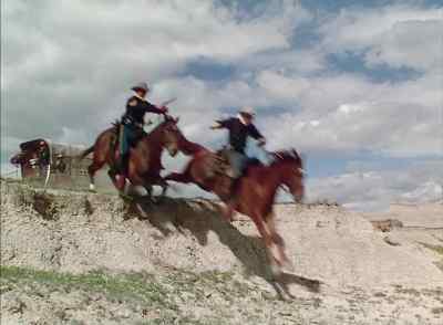 Stay with the wagon. Come on, Sergeant! - Tomahawk