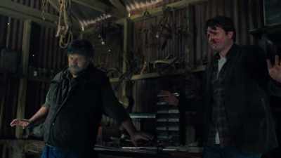 -Stay where you are.
-[Simon sobs] - The Bad Seed