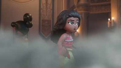 Steadfast, determined, logical and bold, - LEGO Disney Princess: The Castle Quest