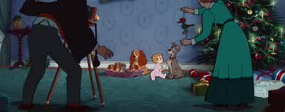Steady, now. - Lady and the Tramp