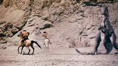 Steady now, steady! - The Valley of Gwangi