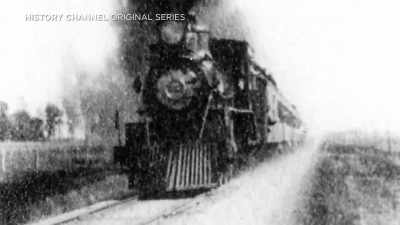 (steam engine chugging) - The Machines That Built America