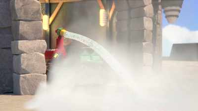 [steam hissing] - Mighty Monsterwheelies