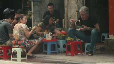 STEED:
I was listening to this record - Roadrunner: A Film About Anthony Bourdain