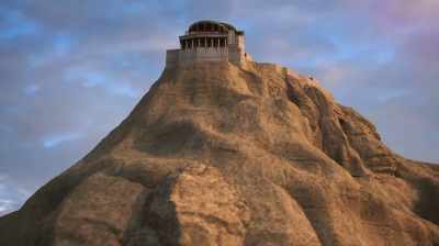 Steep, slippery inclines
and sheer cliffs - Dead Sea Scrolls: The Doomsday Prophecy