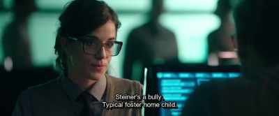 Steiner's a bully.
Typical foster home child. - Hot Dog