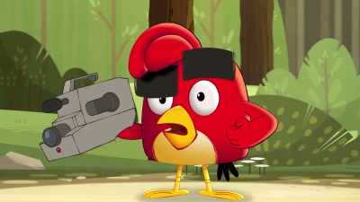 [Stella grunting] - Angry Birds: Summer Madness