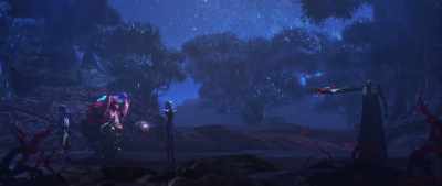 - Step aside, young Progeny.
- I will not warn you again. - Star Trek: Prodigy