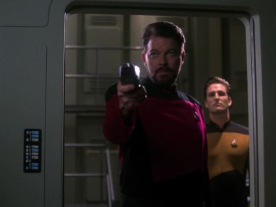 Step away from him, Lieutenant. - Star Trek: The Next Generation