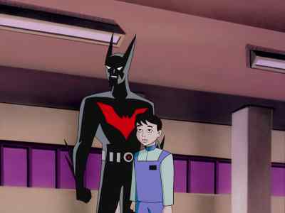 Step away from the boy. - Batman Beyond
