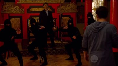 Step away from the staff. - The Librarians