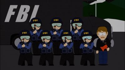 Step back!
Tell those men to step back! - South Park