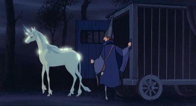 Step down lady You are free - The Last Unicorn