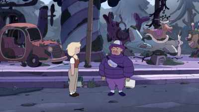 Step into my office and
place cat on the exam table. - Adventure Time: Fionna & Cake