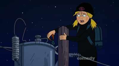 Step one-A,
cut the right wire. - Corner Gas Animated