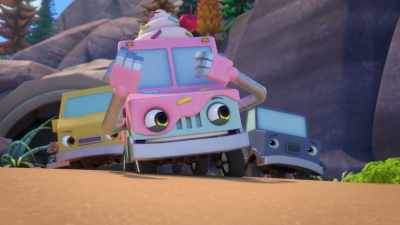 Step right up
and grab some delicious ice cream. - Mighty Monsterwheelies