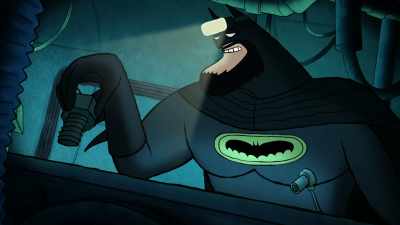 Step two, unleash an evil plot
and threaten Gotham and all its people. - Merry Little Batman