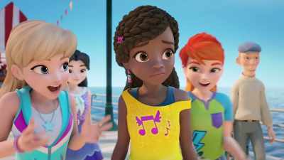 STEPHANIE & MIA: Wow!
[OLIVIA GIGGLES] - LEGO Friends: Girls on a Mission