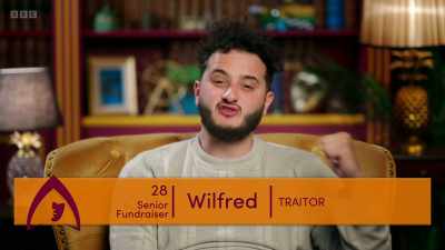 Stephanie has been murdered,
which is wild, - The Traitors