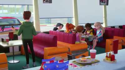 STEPHANIE:
I know it's hard to give up - LEGO Friends: Girls on a Mission