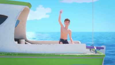STEPHANIE:
We waved down other boaters. - LEGO Friends: Girls on a Mission