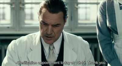 - sterilization appointment today at 15:45.
- Thank you.
. - Never Look Away