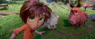 Steve, fire this to Boomer and
we'll use it to slow him down. - Wonder Park