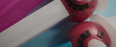 Steve Glew had so many
color variations of things, - The Pez Outlaw