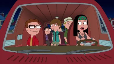 STEVE:
We're all searching. - American Dad!