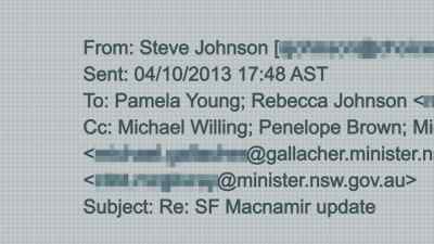 Steve Johnson started
CCing my bosses as well. - Never Let Him Go