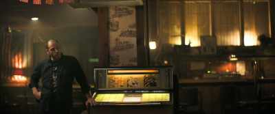 - Steve was kicking the jukebox.
Probably thought it might help. - The Middle Man