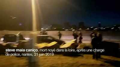 Steve Maia Canico,
drowned in the Loire - The Monopoly of Violence