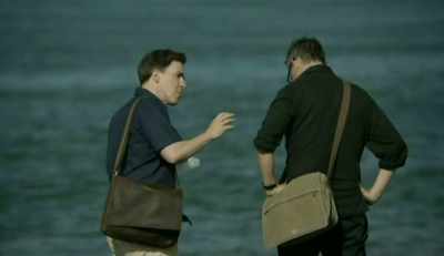 Steve is more or less a vegetable,
but Rob goes every day and reads, - The Trip