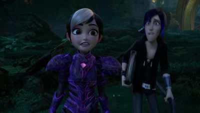 -[Steve] Oh, no, Dracula!
-No... as in dragons. - Wizards: Tales of Arcadia