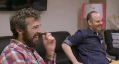 STEVE: Yeah, I can save all the
 scripts and whatever I write, - Bathtubs Over Broadway