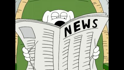 STEWIE Look at me I'm writing profanity on the wall - Family Guy