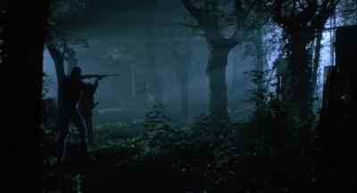 - (Stick snaps)
- What's that? - Howling II: Stirba - Werewolf Bitch