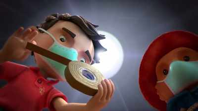 -Sticky tape.
-This is the most important part. - The Adventures of Paddington