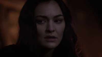 Still attached, her mother cold and dead on the floor - Mythica: The Godslayer