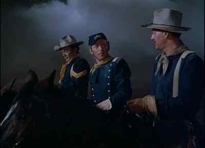 Still figuring on resigning, mister? - She Wore a Yellow Ribbon