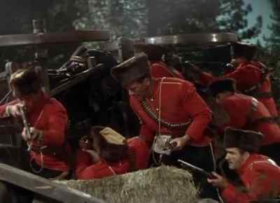 Still got one good arm Bill, use it. - North West Mounted Police