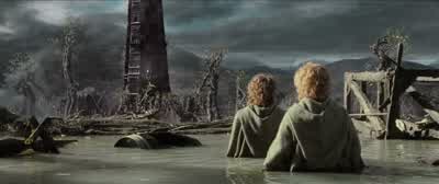 Still, I suppose the view would be quite nice from up there. - The Lord of the Rings: The Two Towers